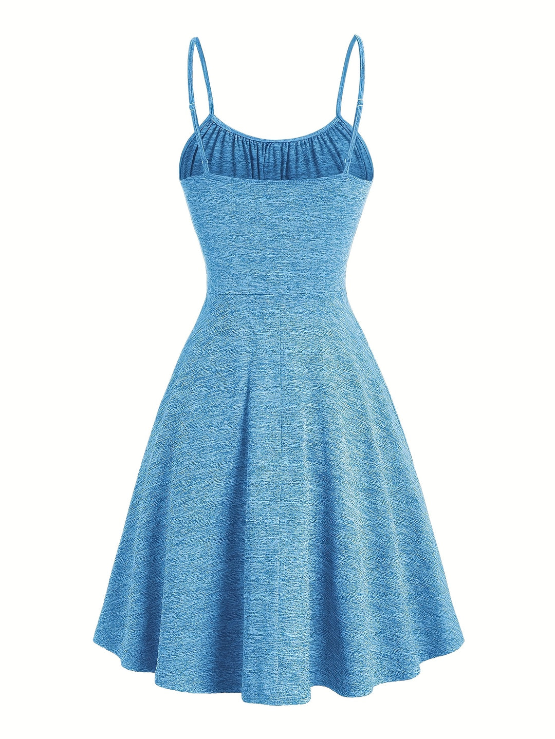 Plus Size Casual Spaghetti Strap A-Line Summer Dress