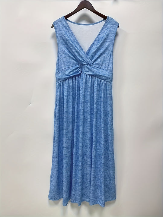 Everyday Cross Front A-Line Midi Dress