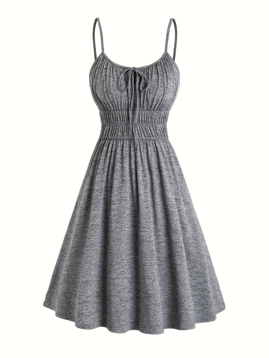 Plus Size Casual Spaghetti Strap A-Line Summer Dress