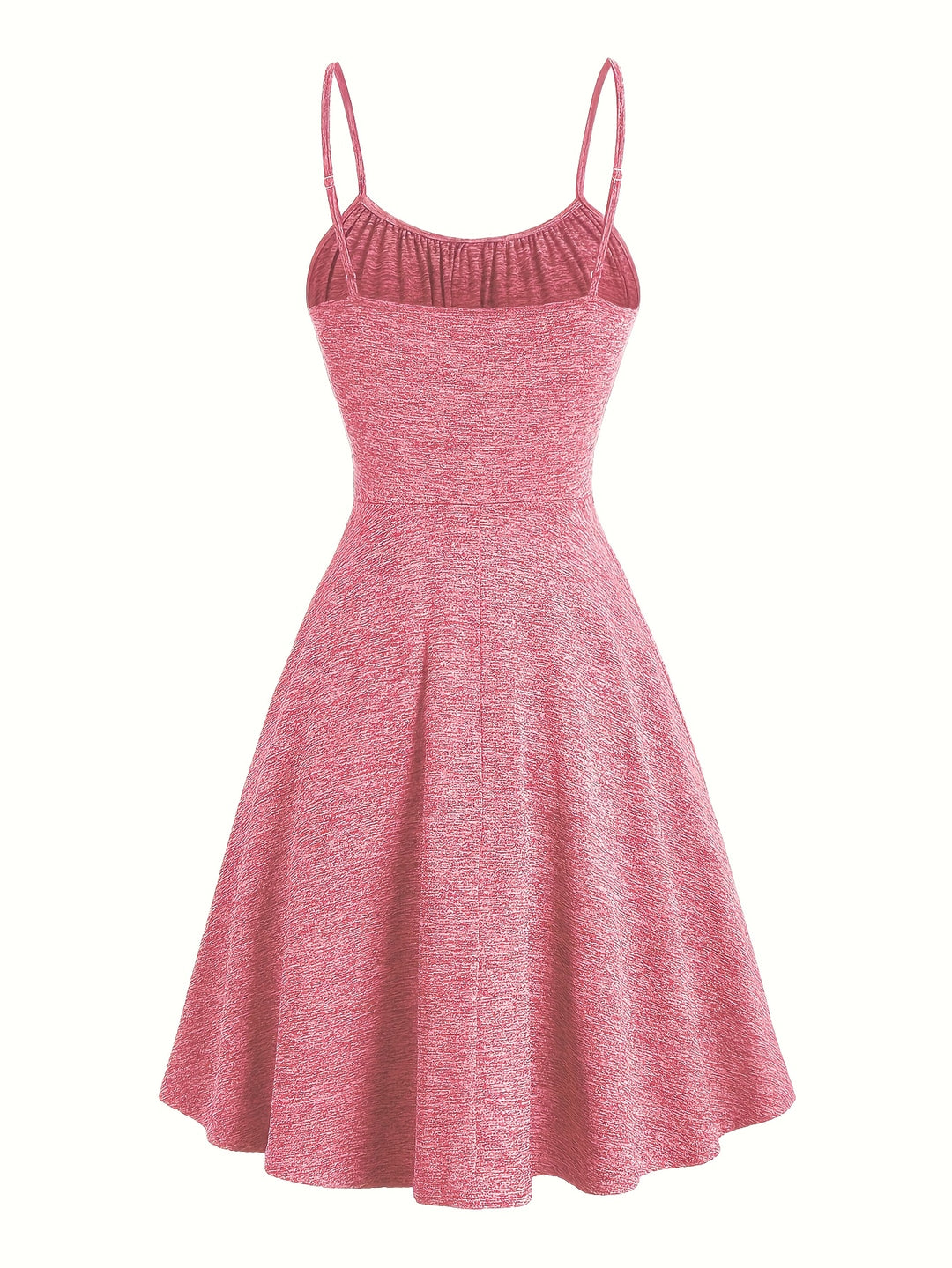 Plus Size Casual Spaghetti Strap A-Line Summer Dress