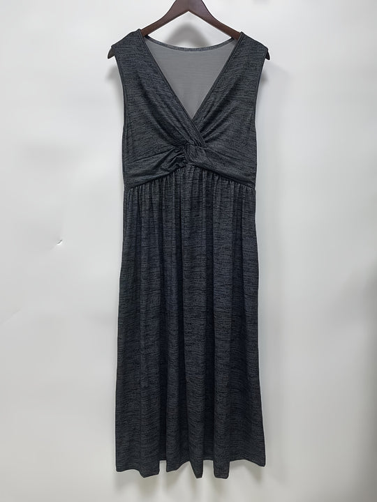 Everyday Cross Front A-Line Midi Dress