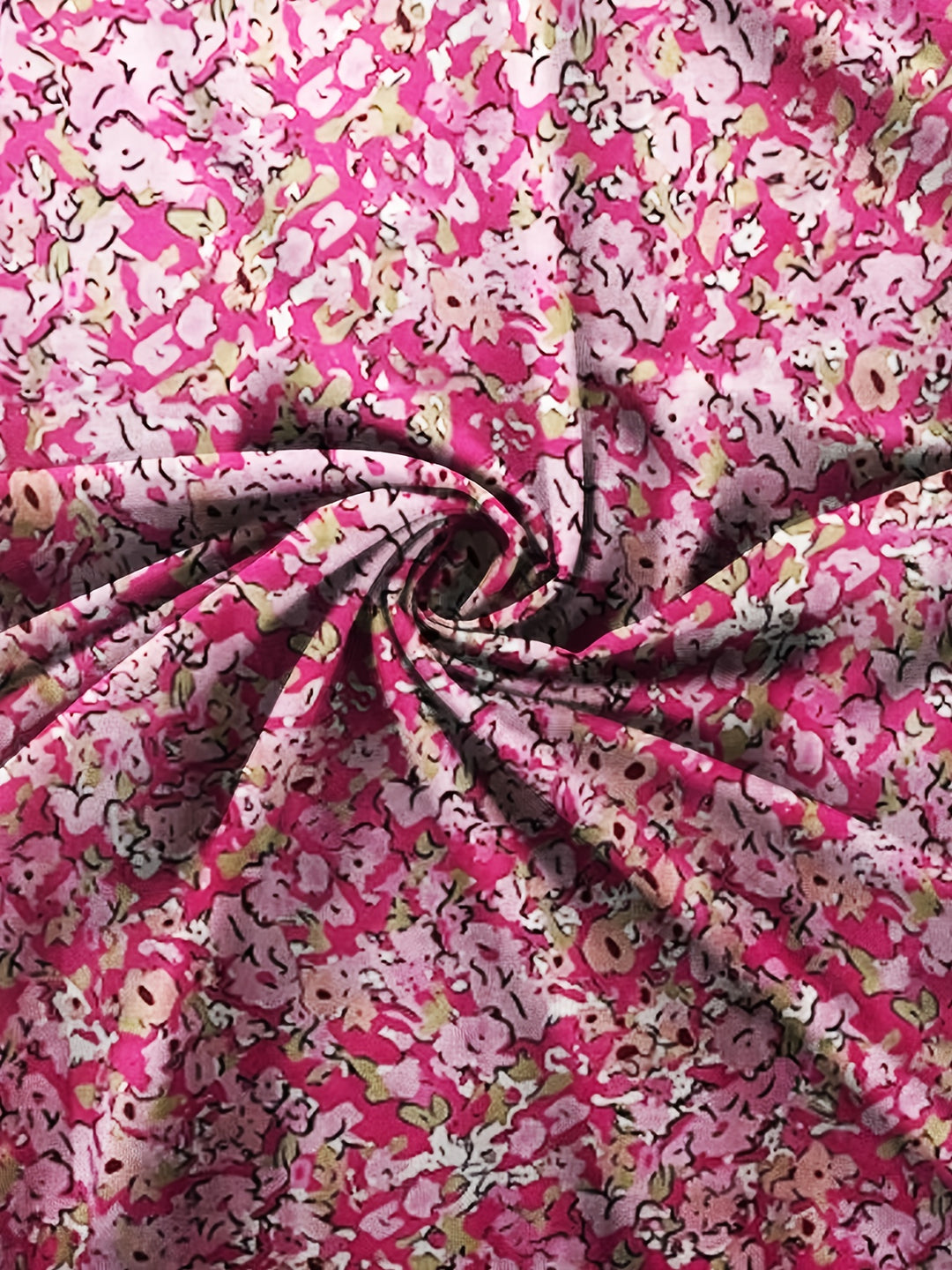 Everyday Floral Print Asymmetrical Mini Dress