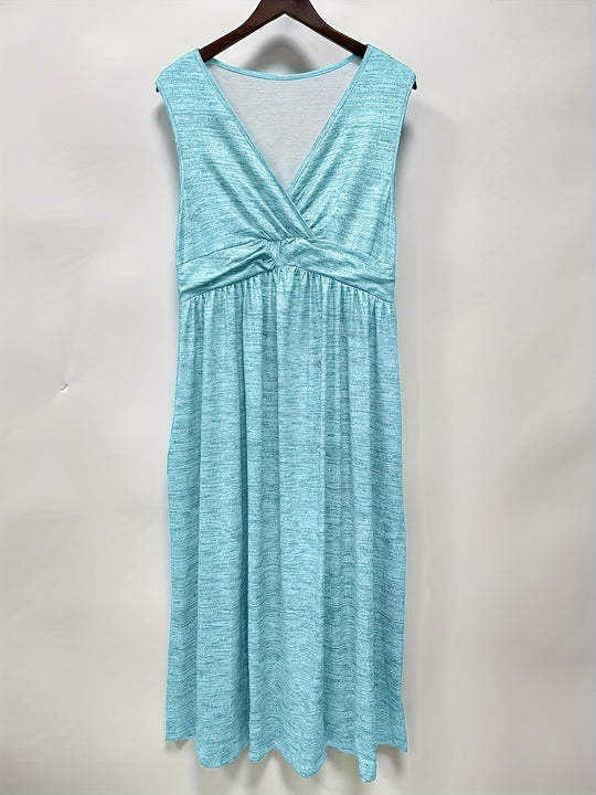 Everyday Cross Front A-Line Midi Dress