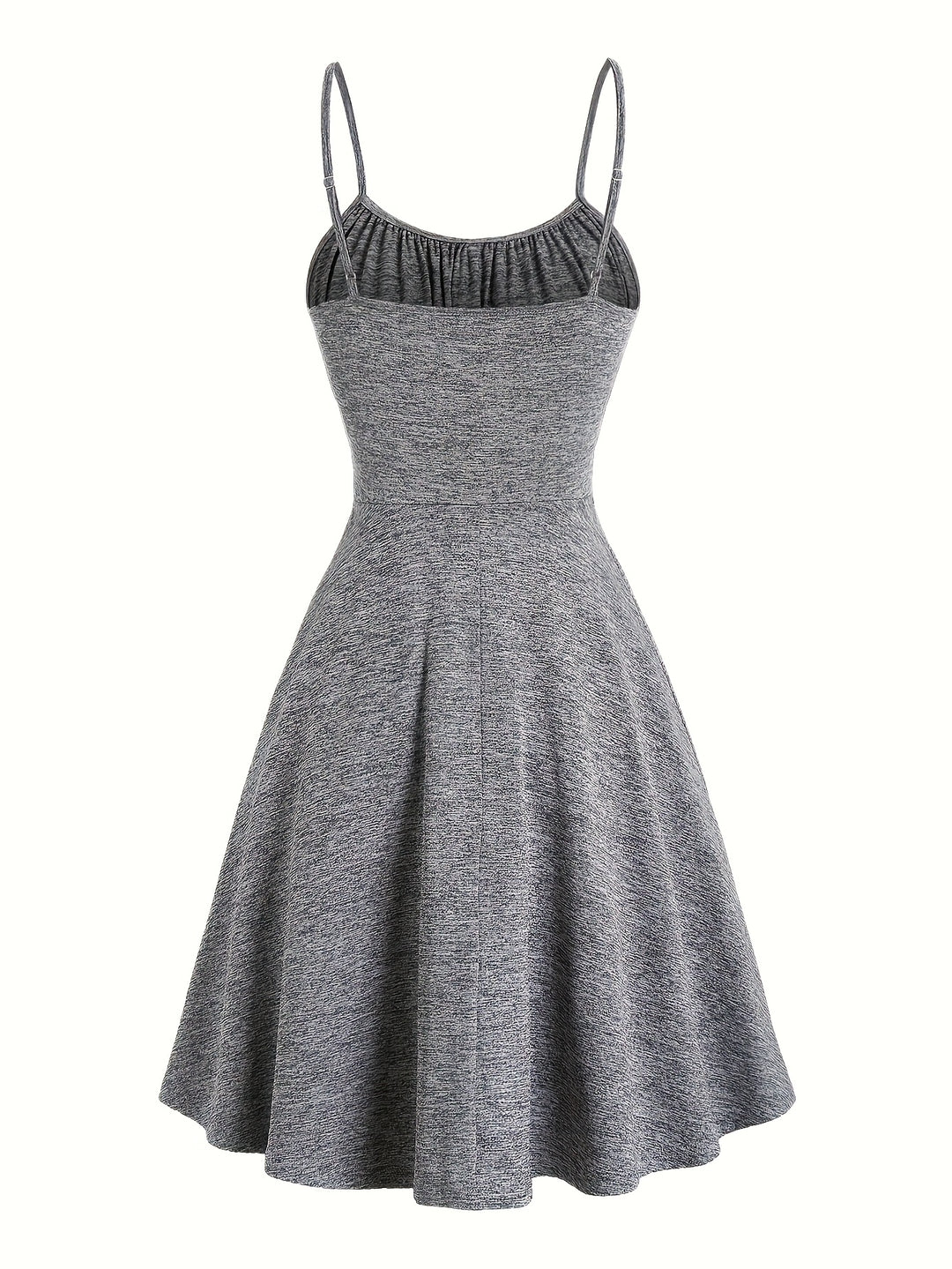 Plus Size Casual Spaghetti Strap A-Line Summer Dress
