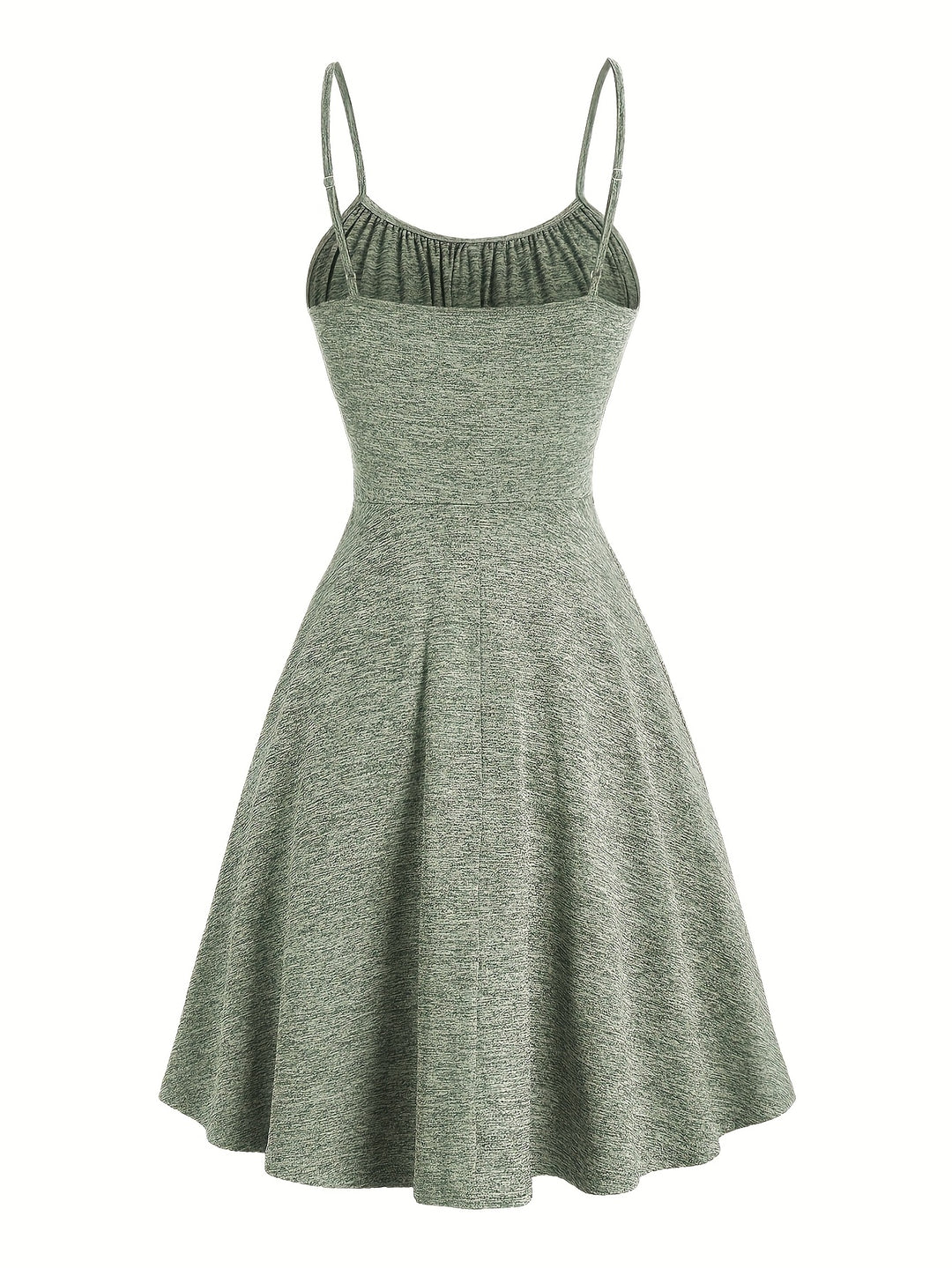 Plus Size Casual Spaghetti Strap A-Line Summer Dress