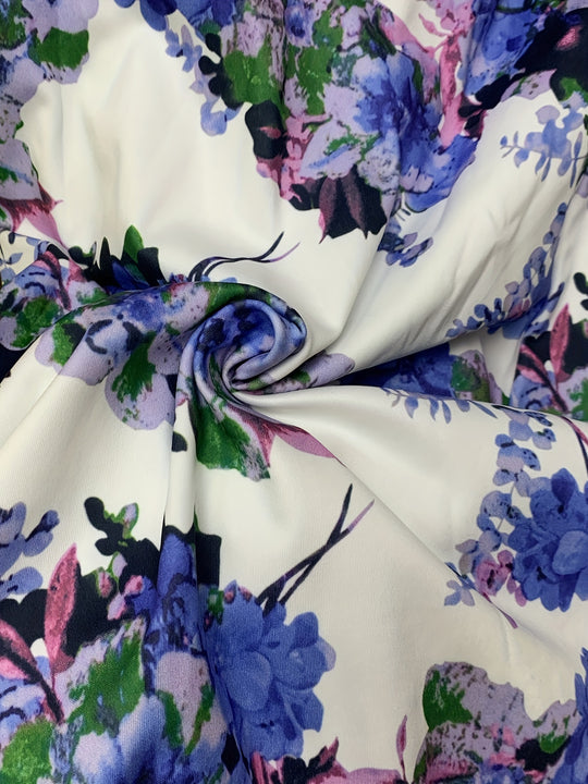 Elegant Floral Column Dress with Cutout