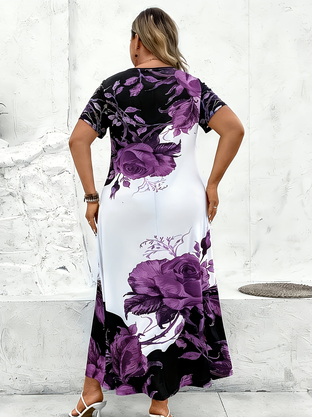 Boho Oversized Floral Loose Fit Maxi
